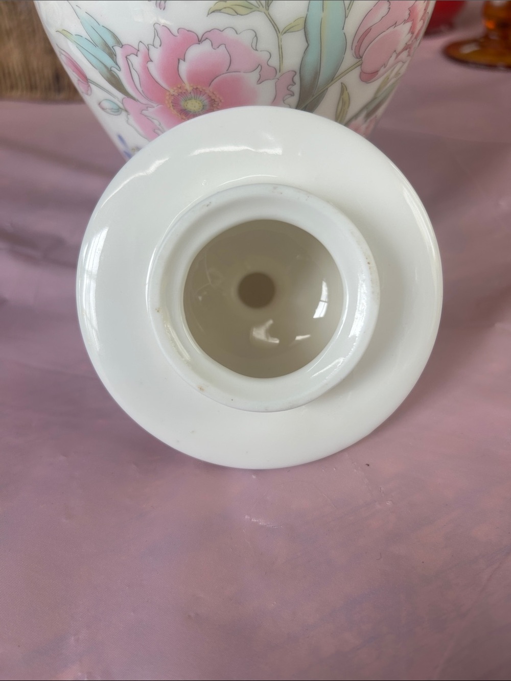 Vintage Fine China Japan Porcelain Ginger Jar - Picture 7 of 8